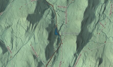Map of Bakersfield, Vermont in 2026