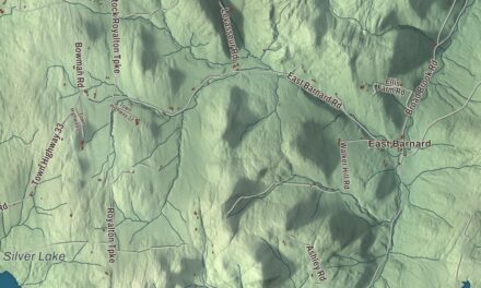 Map of Barnard, Vermont in 2026