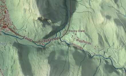 Map of Bristol, Vermont in 2026