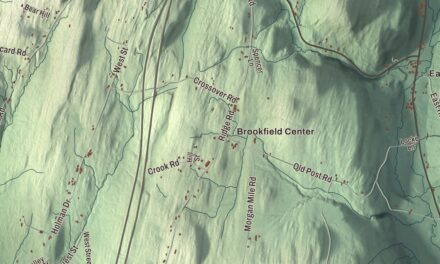 Map of Brookfield, Vermont in 2026