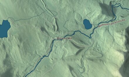 Map of Brunswick, Vermont in 2026