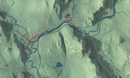 Map of Canaan, Vermont in 2026