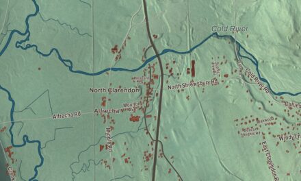 Map of Clarendon, Vermont in 2026