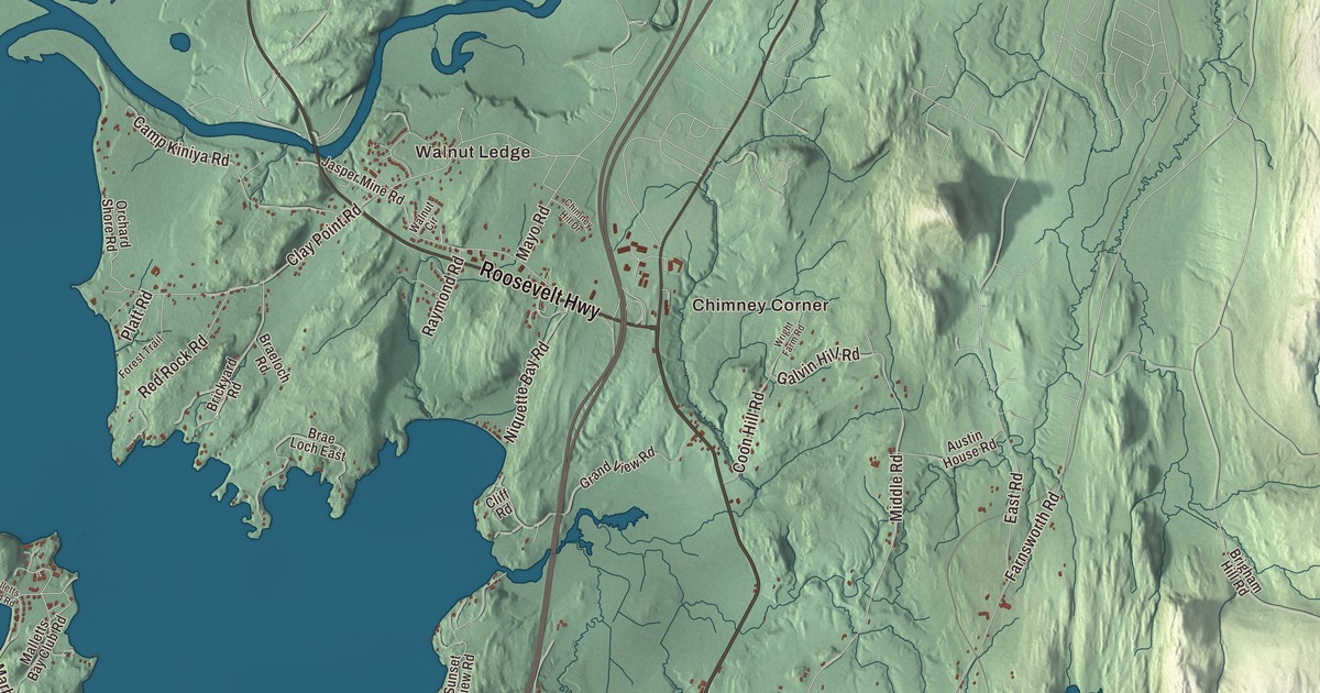 Map of Colchester, Vermont in 2026