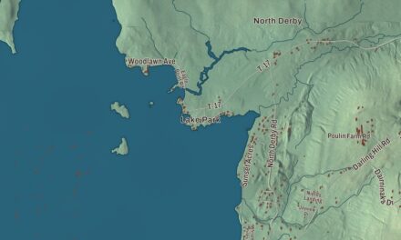 Map of Derby, Vermont in 2026