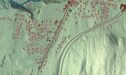 Map of Derby Line, Vermont in 2026