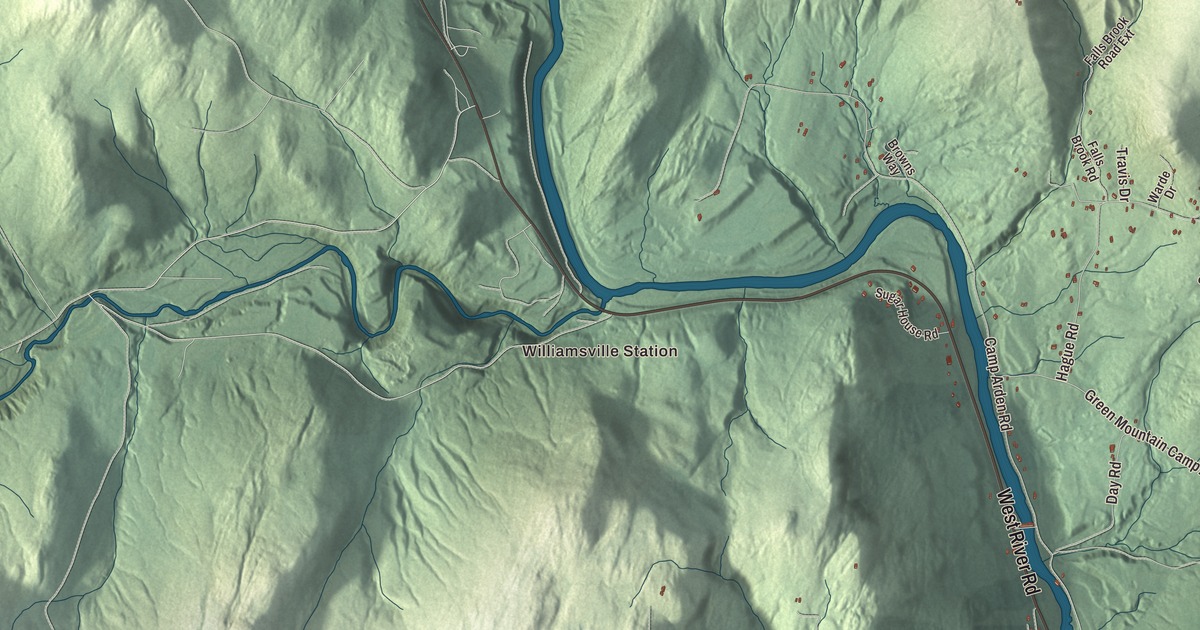 Map of Dummerston, Vermont in 2026