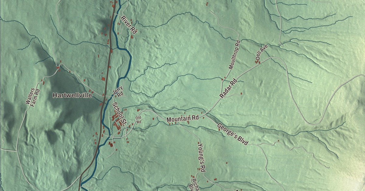 Map of East Haven, Vermont in 2026