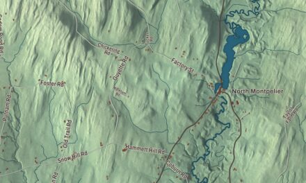 Map of East Montpelier, Vermont in 2026