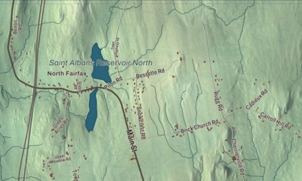 Map of Fairfax, Vermont in 2026