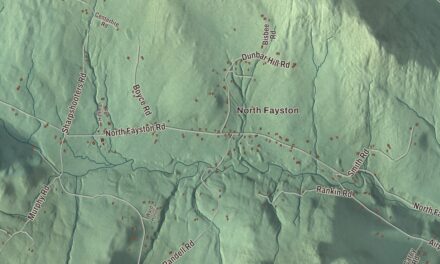 Map of Fayston, Vermont in 2026