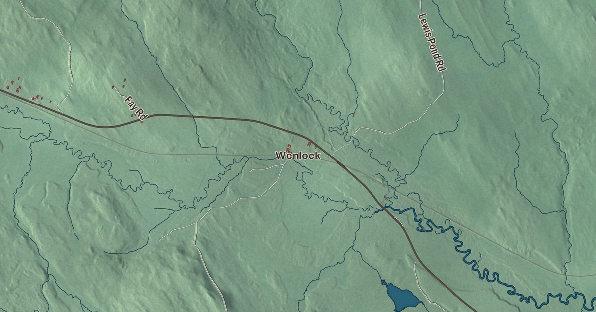 Map of Ferdinand, Vermont in 2026