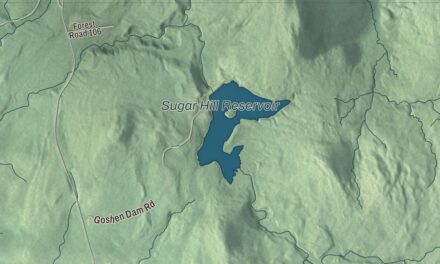 Map of Goshen, Vermont in 2026
