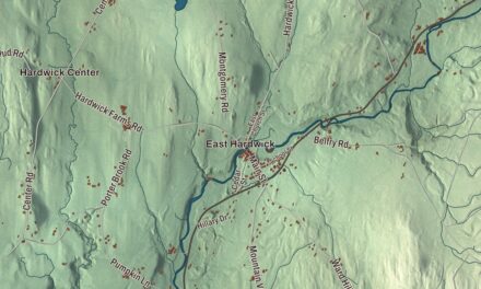 Map of Hardwick, Vermont in 2026