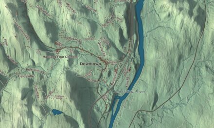 Map of Hartland, Vermont in 2026