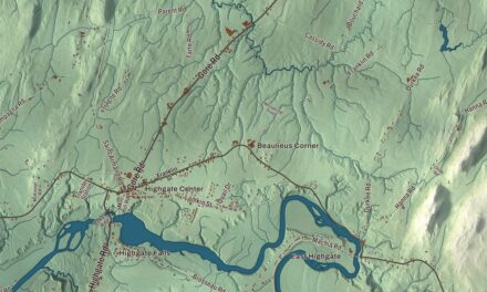 Map of Highgate, Vermont in 2026