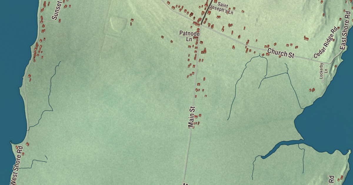 Map of Isle La Motte, Vermont in 2026