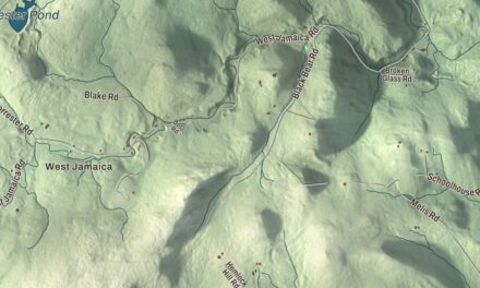 Map of Jamaica, Vermont in 2026