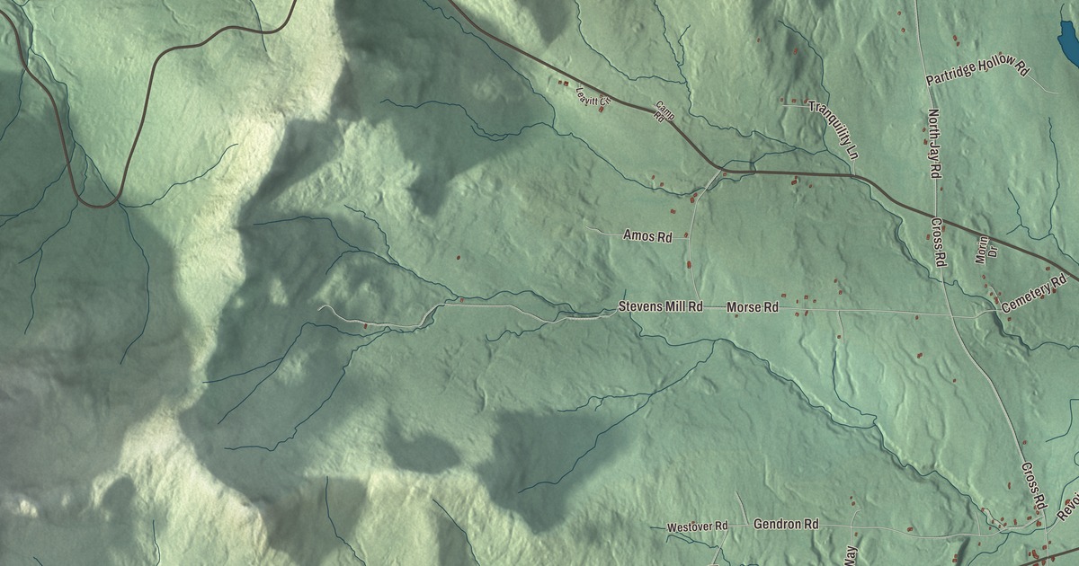 Map of Jay, Vermont in 2026