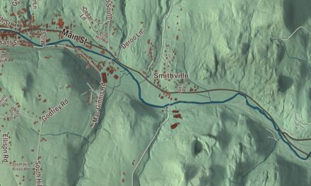 Map of Ludlow, Vermont in 2026