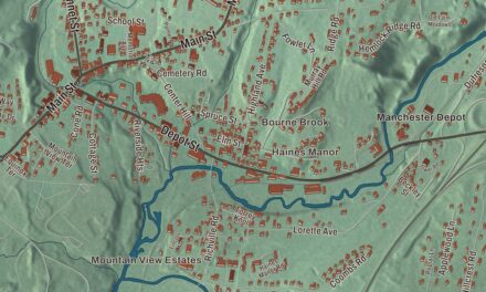 Map of Manchester Center, Vermont in 2026