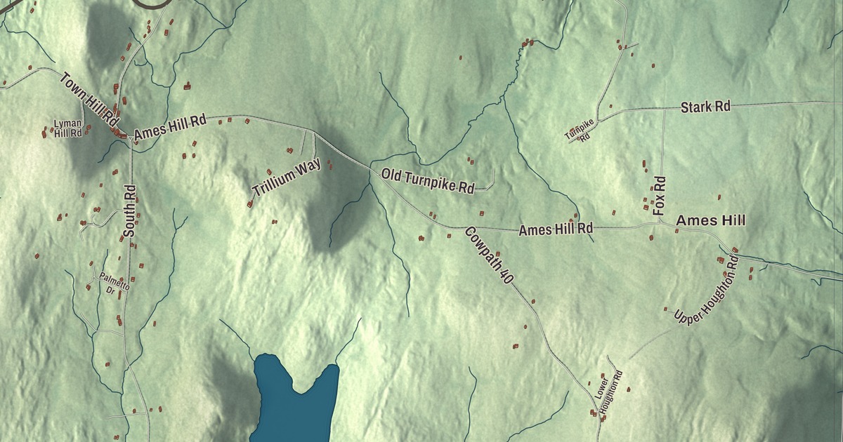 Map of Marlboro, Vermont in 2026