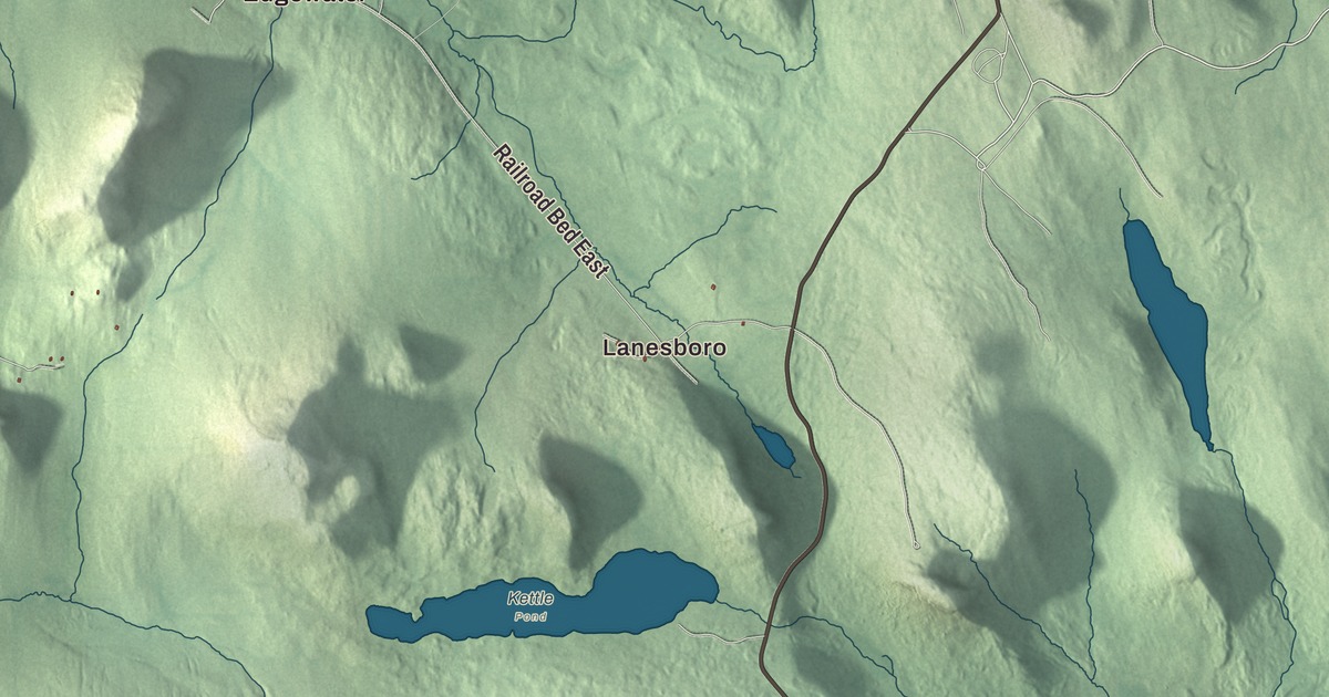 Map of Marshfield, Vermont in 2026