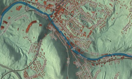 Map of Montpelier, Vermont in 2026