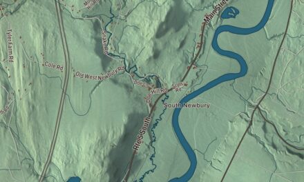 Map of Newbury, Vermont in 2026