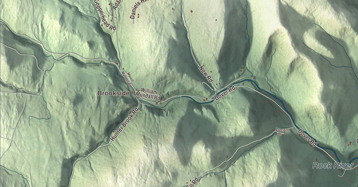 Map of Newfane, Vermont in 2026