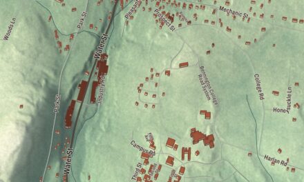 Map of North Bennington, Vermont in 2026