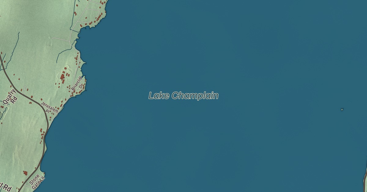 Map of North Hero, Vermont in 2026