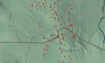 Map of Old Bennington, Vermont in 2026
