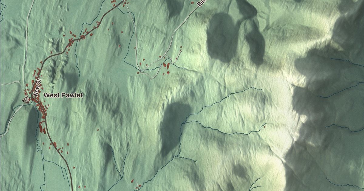 Map of Pawlet, Vermont in 2026