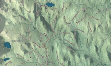 Map of Peacham, Vermont in 2026