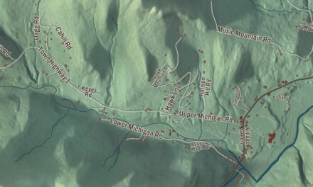 Map of Pittsfield, Vermont in 2026