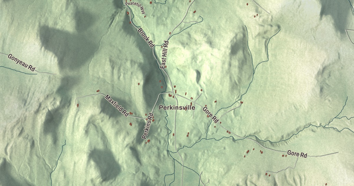 Map of Plainfield, Vermont in 2026