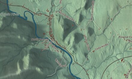 Map of Pownal, Vermont in 2026
