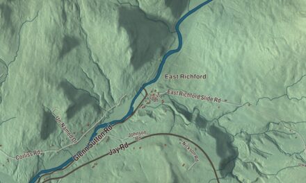 Map of Richford, Vermont in 2026