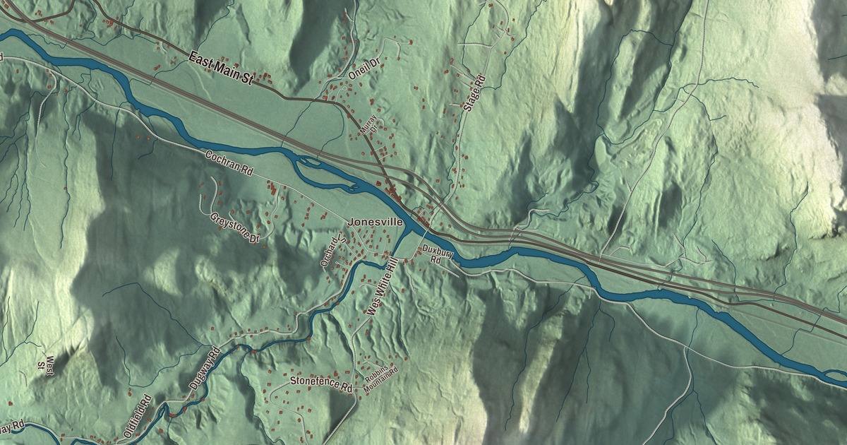 Map of Richmond, Vermont in 2026