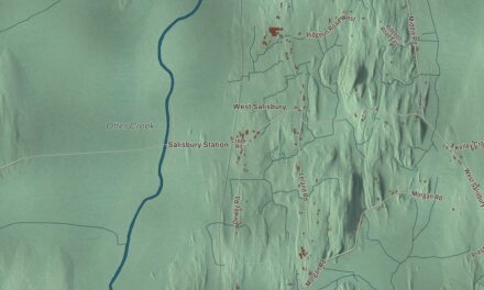 Map of Salisbury, Vermont in 2026