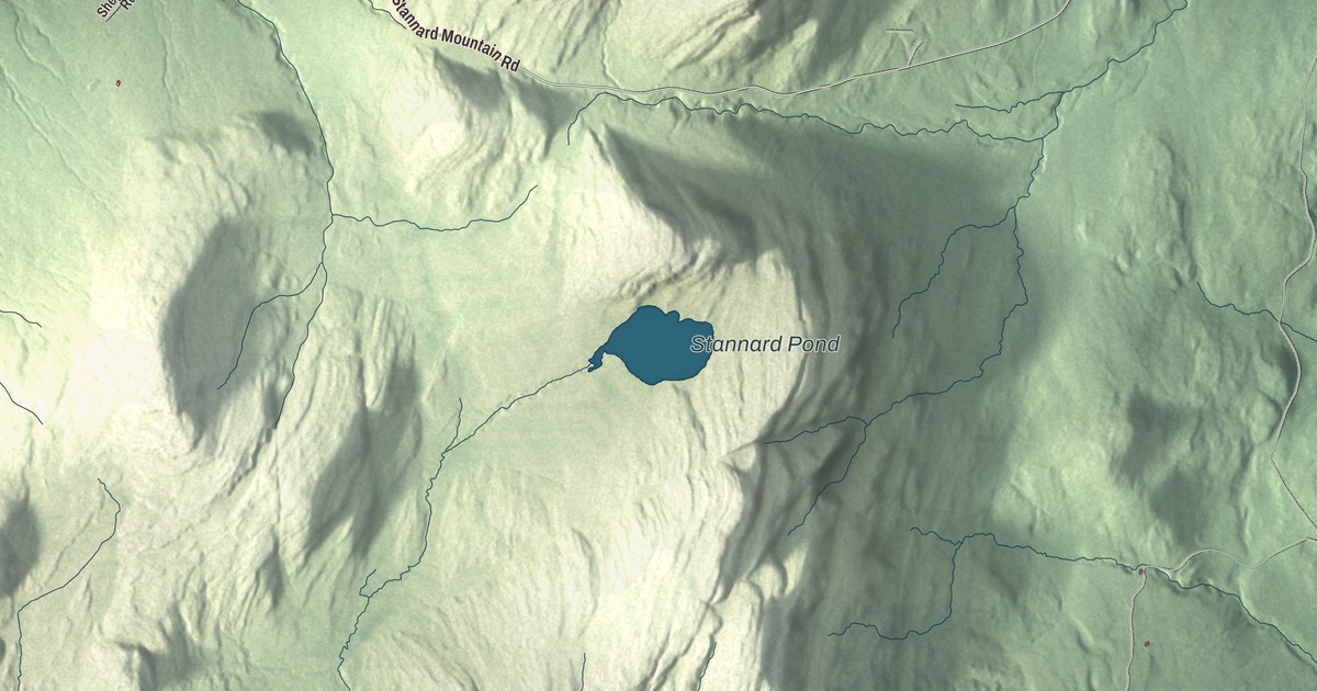 Map of Stannard, Vermont in 2026