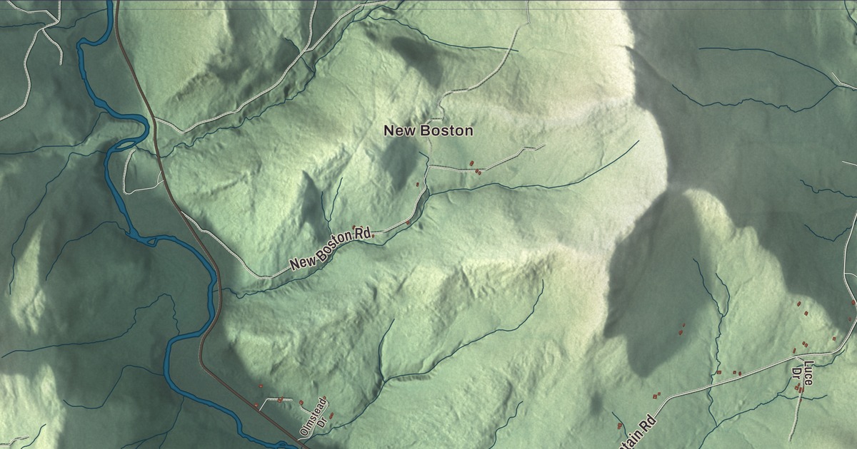 Map of Stockbridge, Vermont in 2026