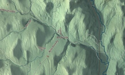 Map of Vershire, Vermont in 2026