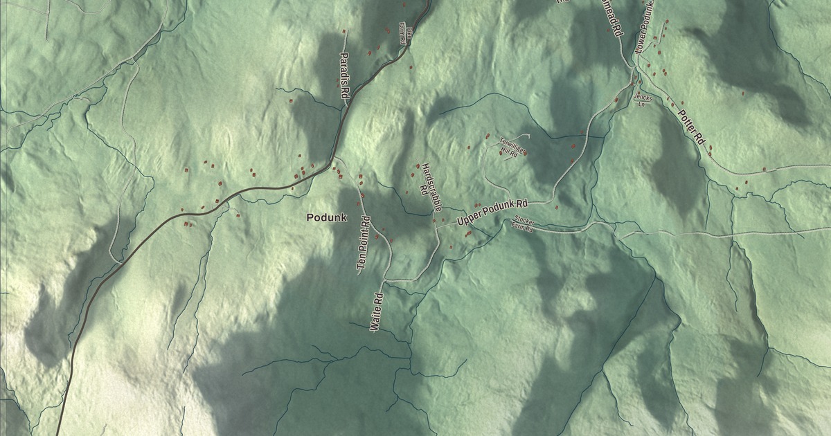 Map of Wardsboro, Vermont in 2026
