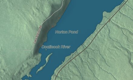 Map of Warren’s Gore, Vermont in 2026