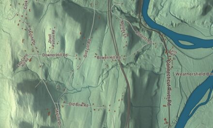 Map of Weathersfield, Vermont, Drawn Like an Old Atlas