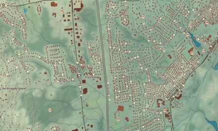 Map of East Greenwich, Rhode Island in 2026