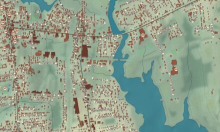 Map of Warren, Rhode Island in 2026