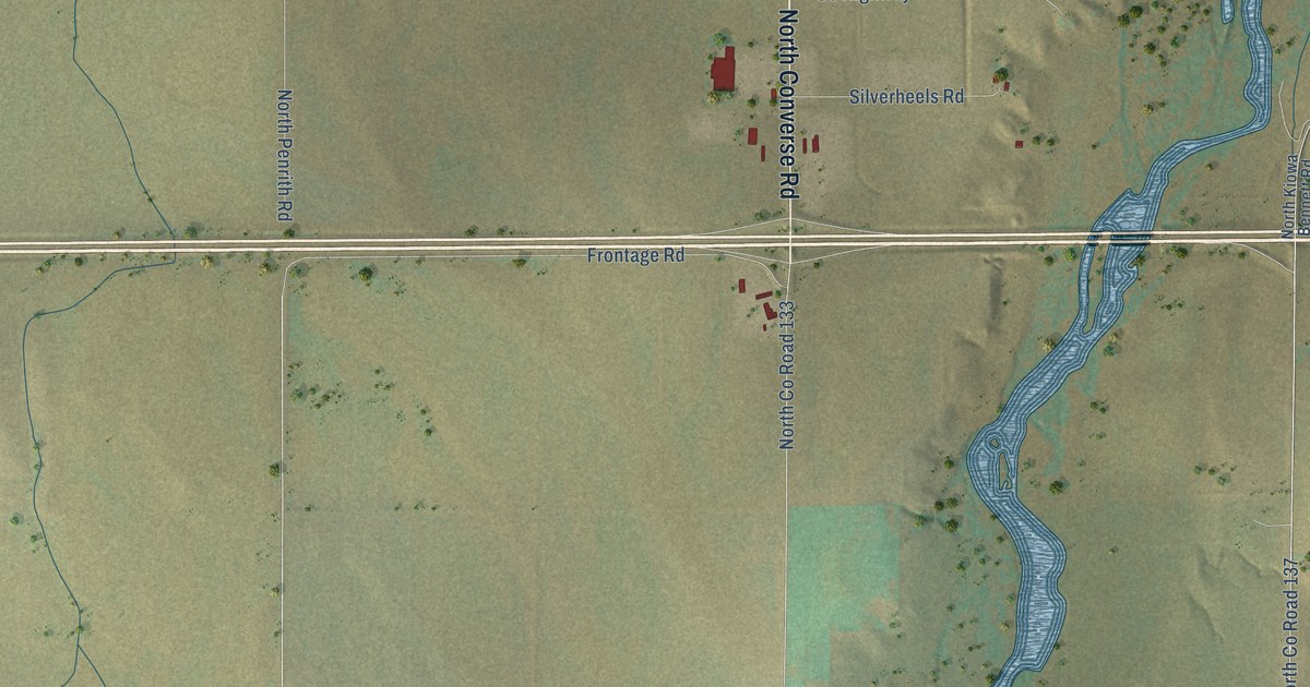 Map of Bennett, Colorado in 2026